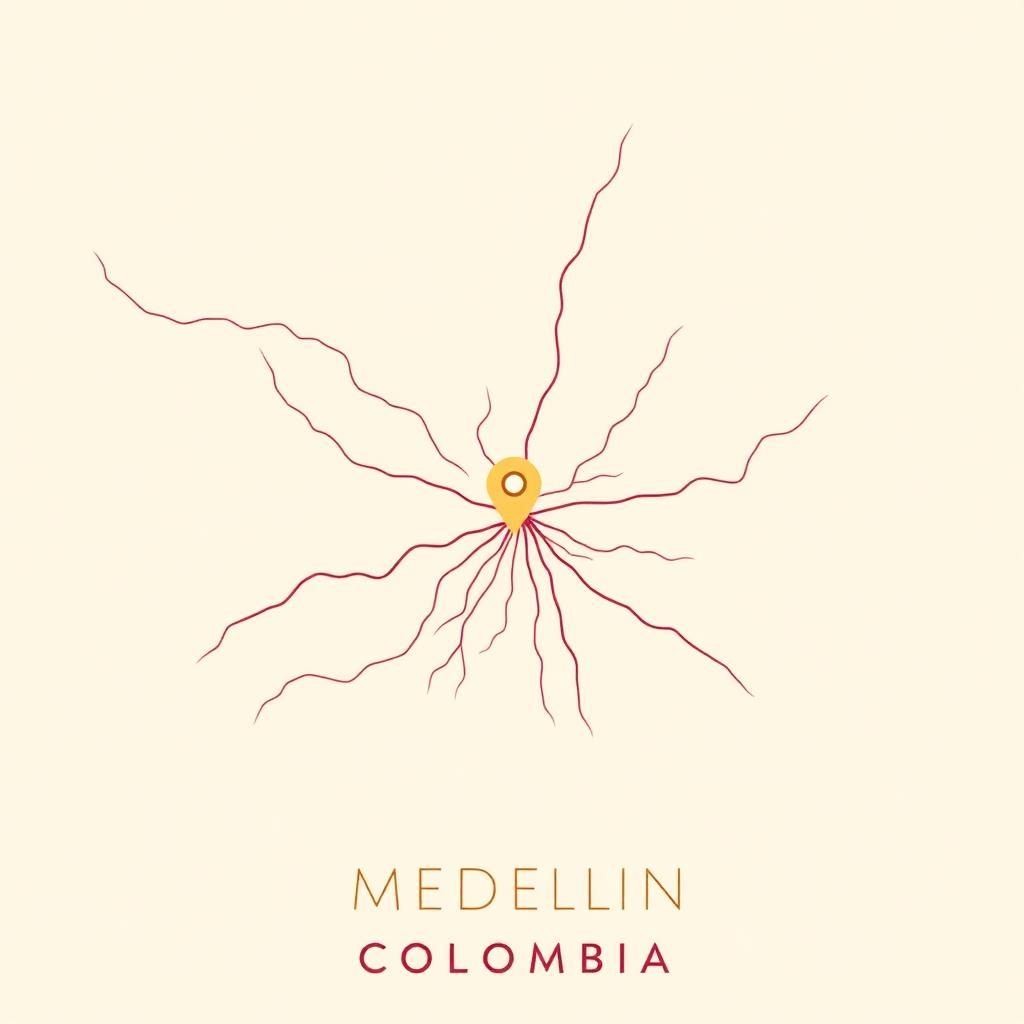 Mapa de Medellín